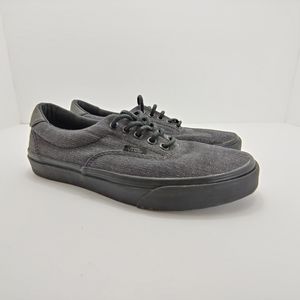 VANS Skate Shoes Classic Women's 9 Gray black